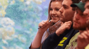 students in class