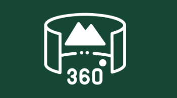 Graphic showing the numbers 360