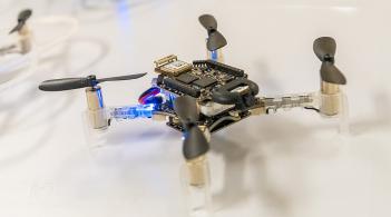 A small drone used to research autonomous technologies in the AIRLab
