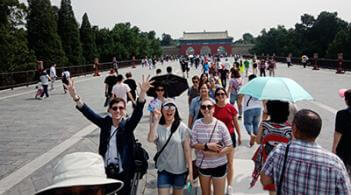 Group of people posing for a photo