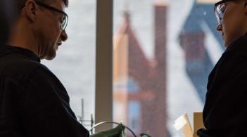 Student and faculty researcher