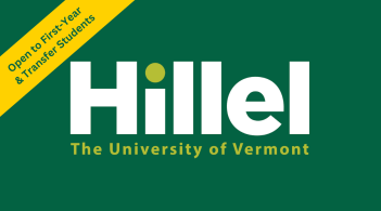 FreshFest Icon UVM Hillel, open to First Year and Transfer students