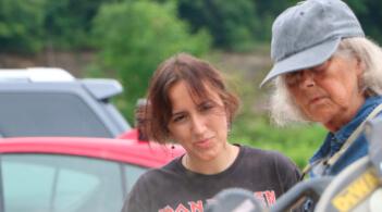 UVM intern with community partner in Northeast Kingdom