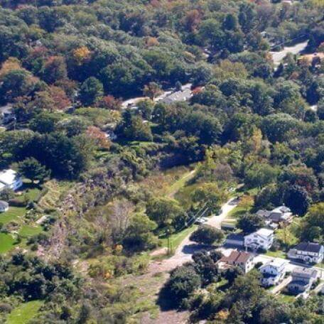Aerial photo of Redstone Quarry