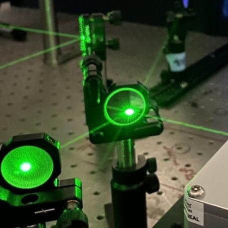 Laser imaging system, links to Current Research Projects Page 