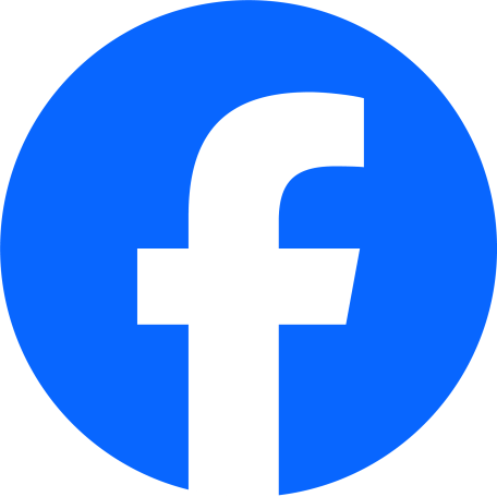 round facebook logo