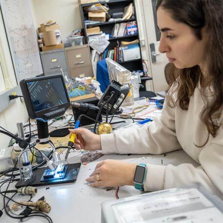 Electrical and Biomedical Engineering graduate student