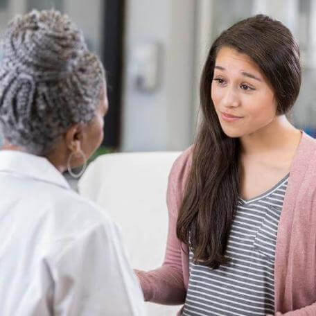 Talking with healthcare provider