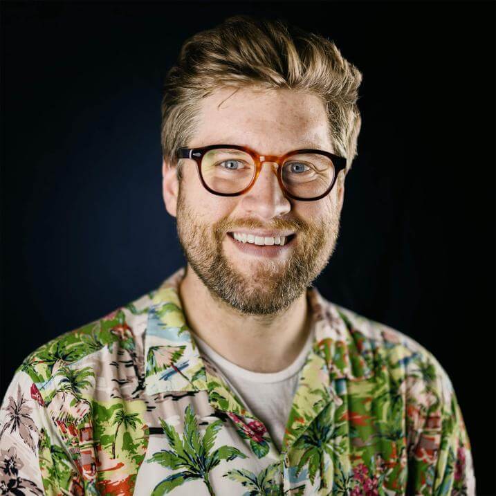 A portrait of Joshua Defibaugh