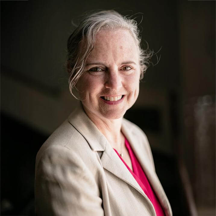 A portrait of Patricia Coates