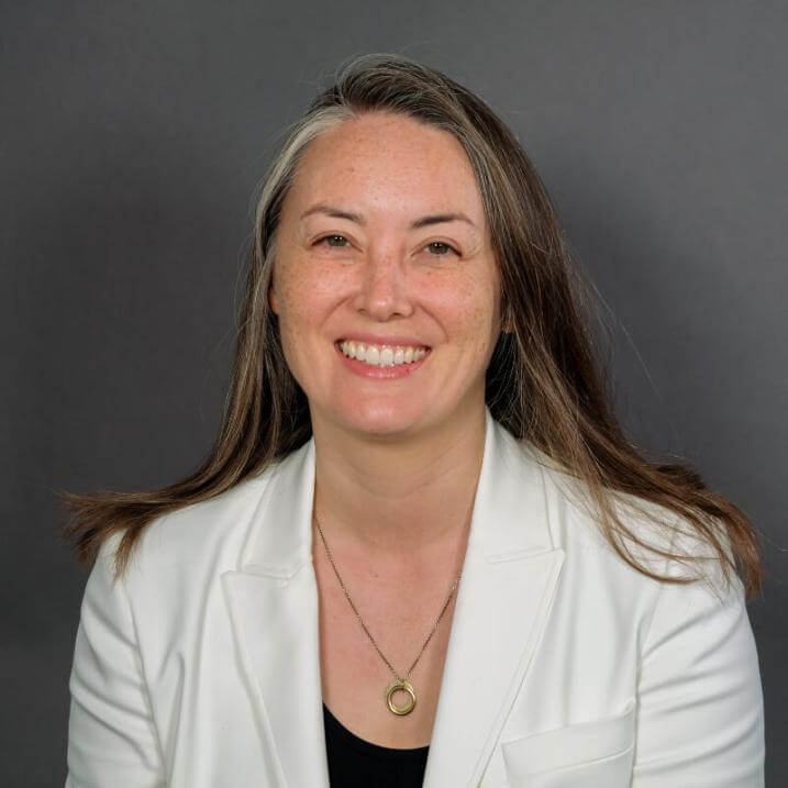 headshot of woman smiling
