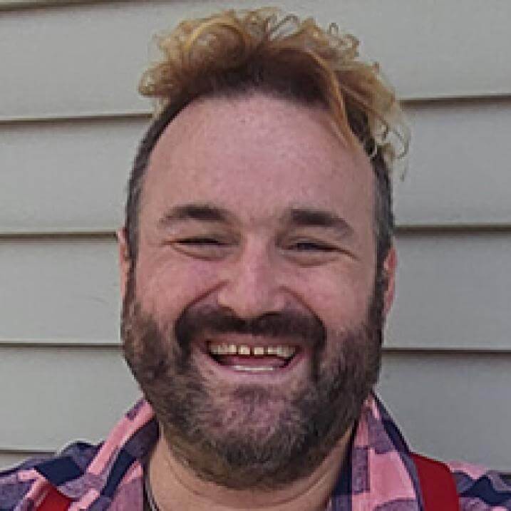 man smiling 