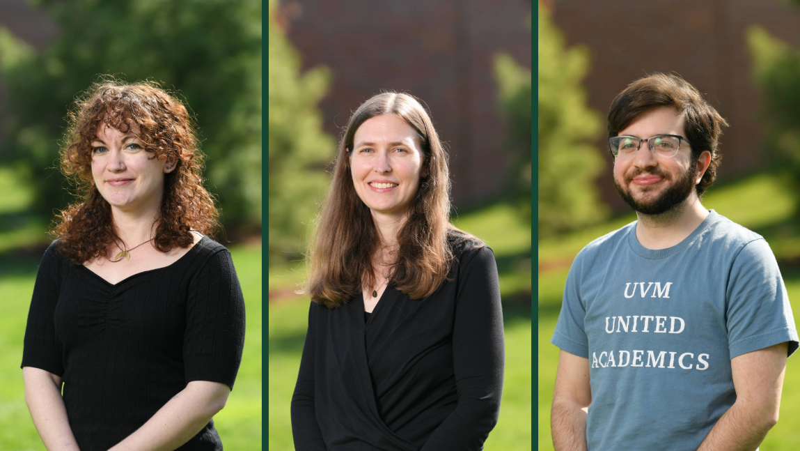 Photography of UVM Libraries' Leahy librarians