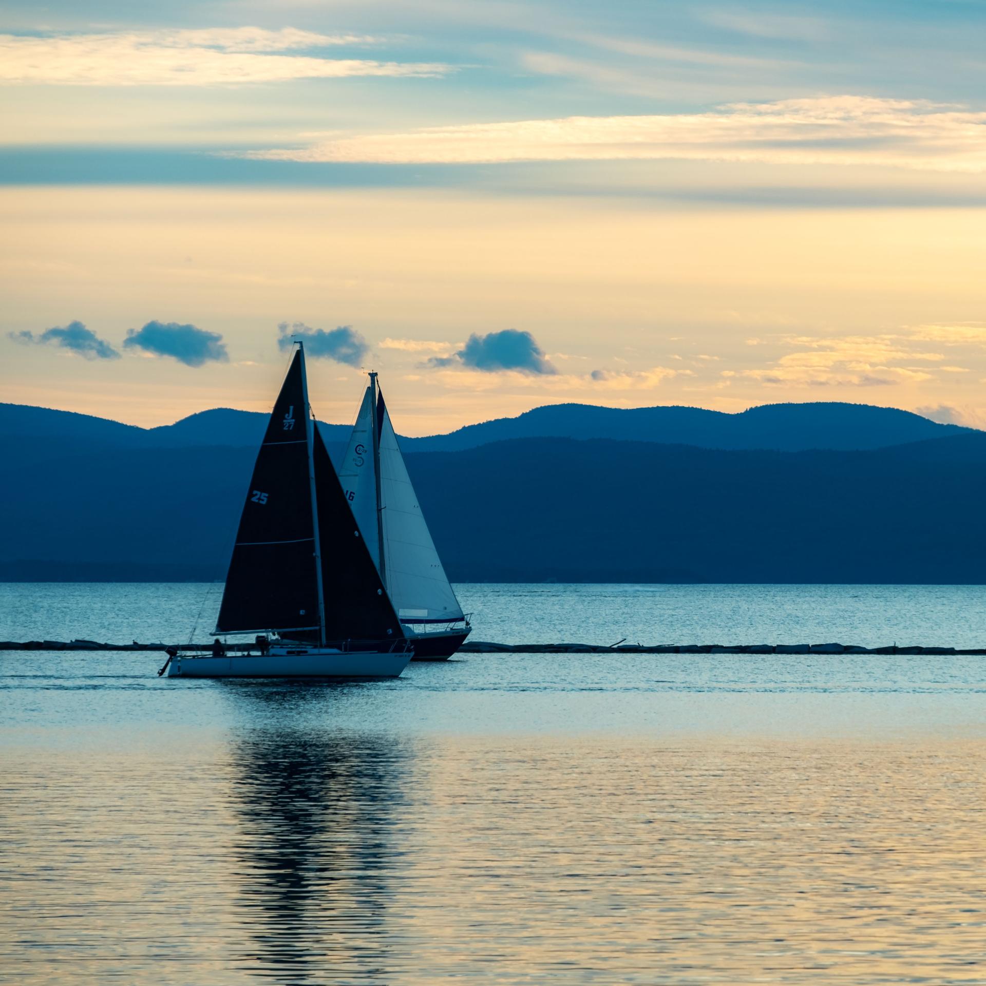 Burlington Lake Sunset