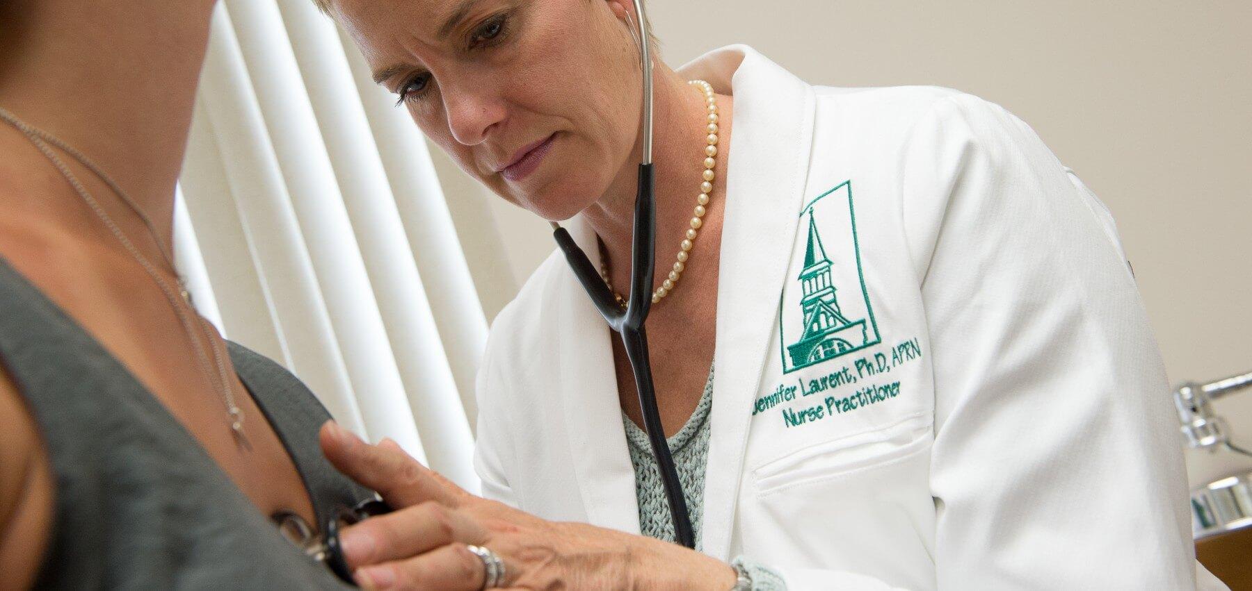 Nurse practitioner in primary care setting.
