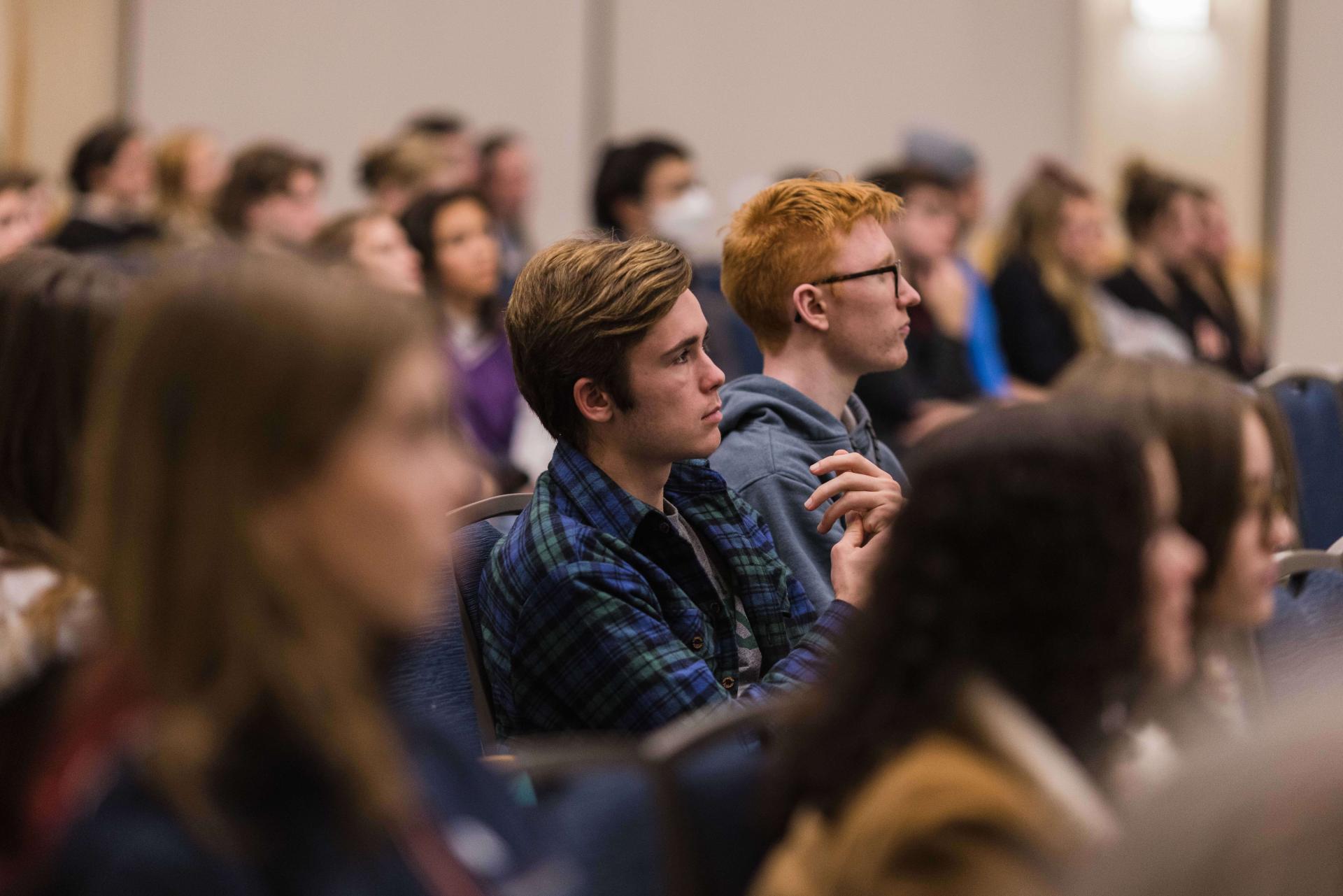 students in lecture