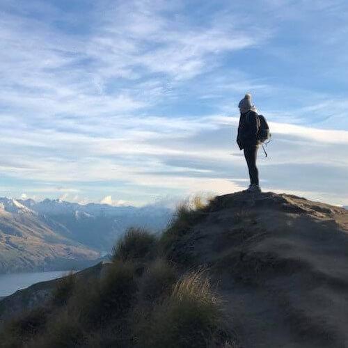 Sunrise in New Zealand