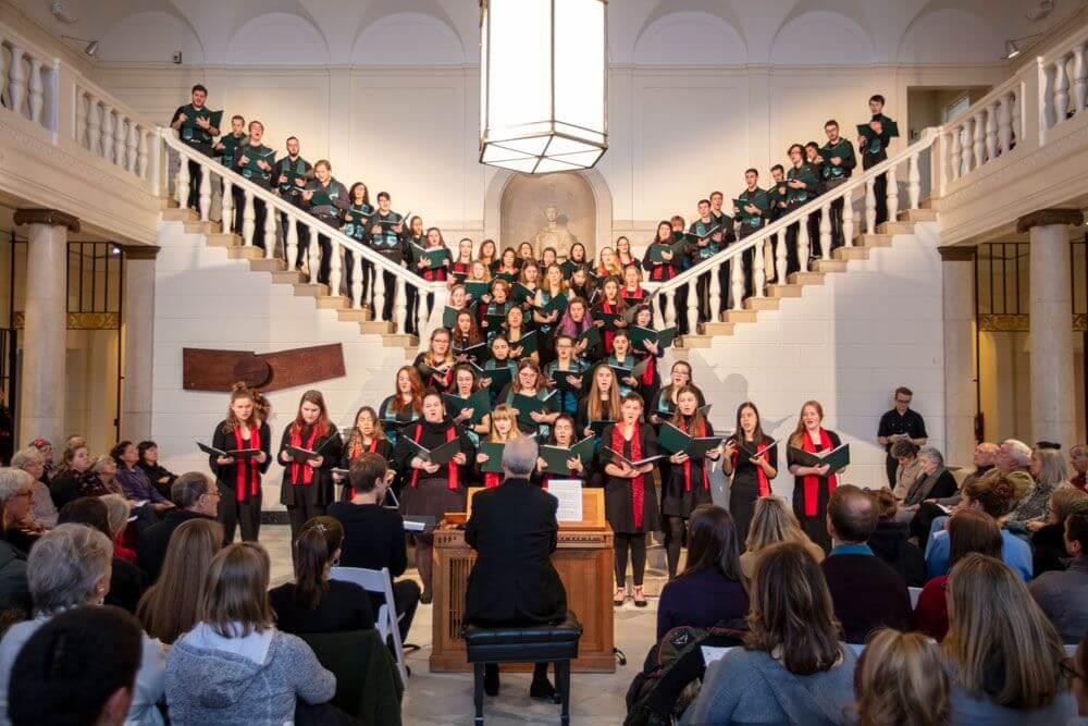 Concert Choir & Catamount Singers Performing