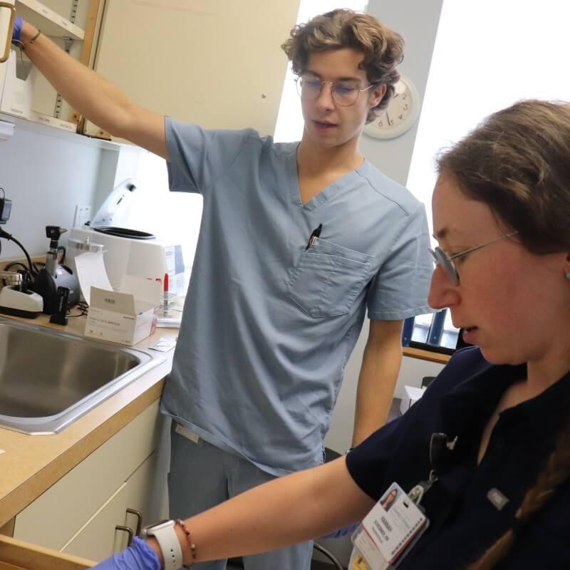 Nursing students gain experience at Appletree Bay Primary Care