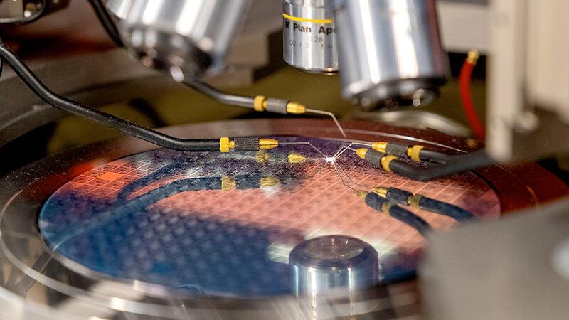 Image of a semiconductor wafer