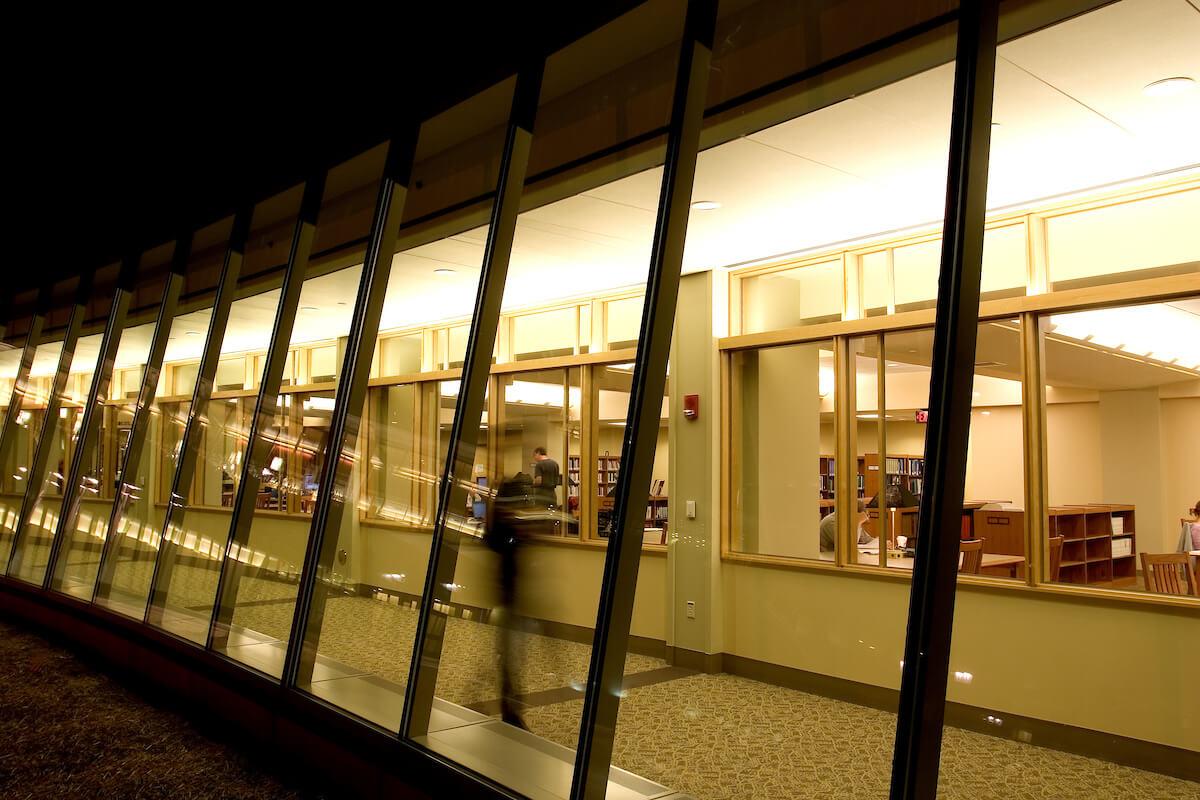 Windows at night