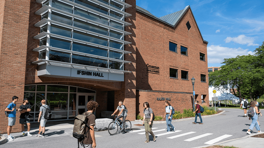 Exterior view of Ifshin Hall