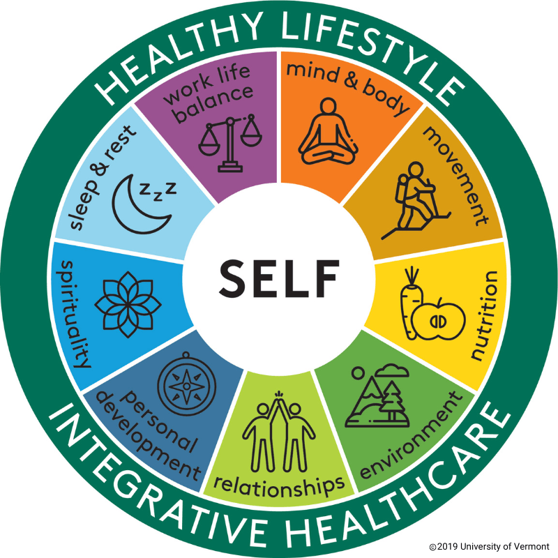 Integrative Health & Wellness Wheel 800 x 800
