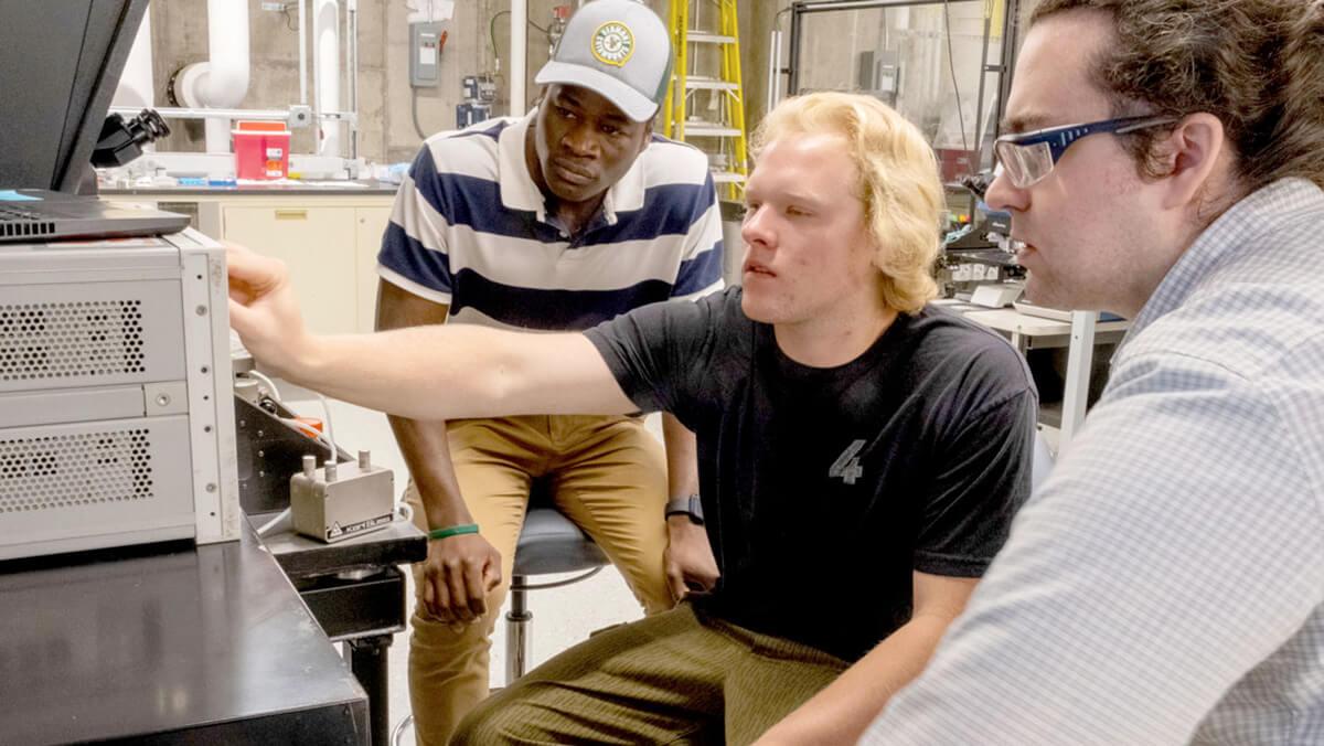New UVM Device Characterization Lab