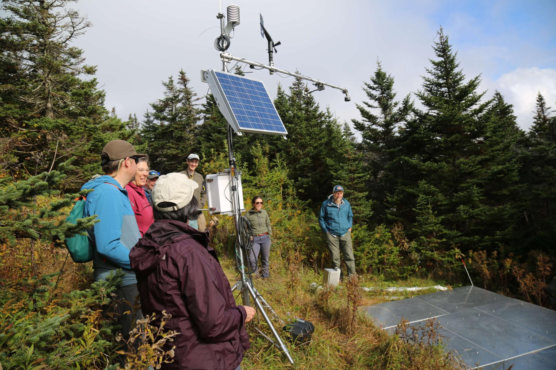 Dr. Arne Bomblies introduces the Summit-to-Shore Snow Monitoring Network in Vermont