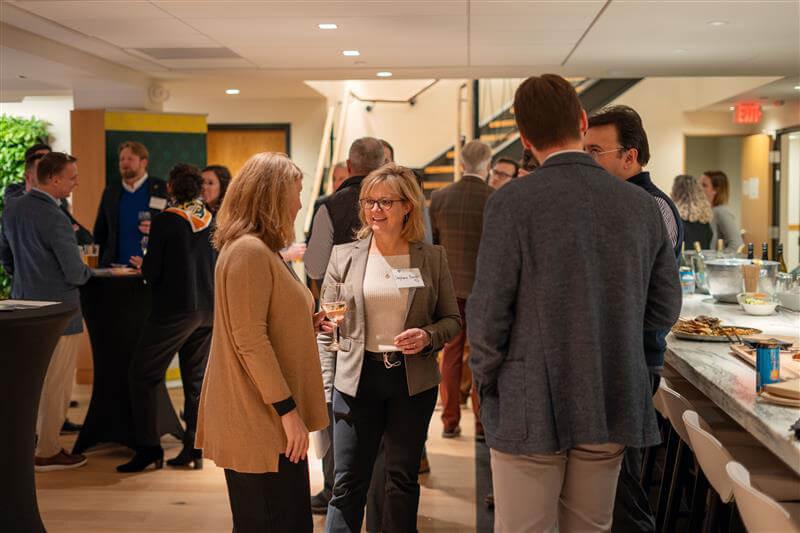 The Champlain Investment Partners gathering of local organizations