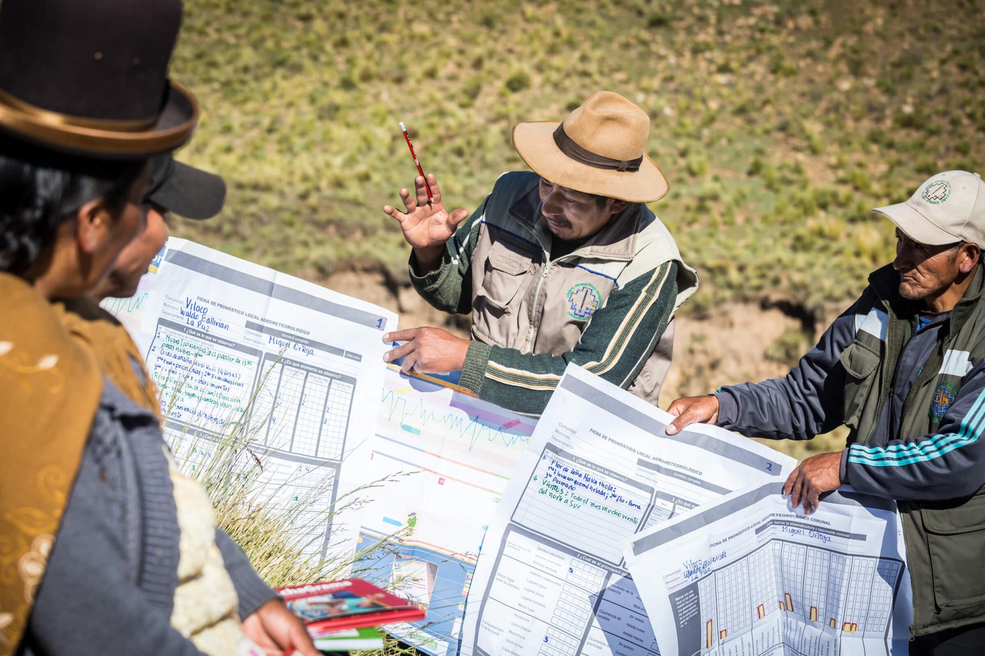 Farmer citizen scientists in Bolivia