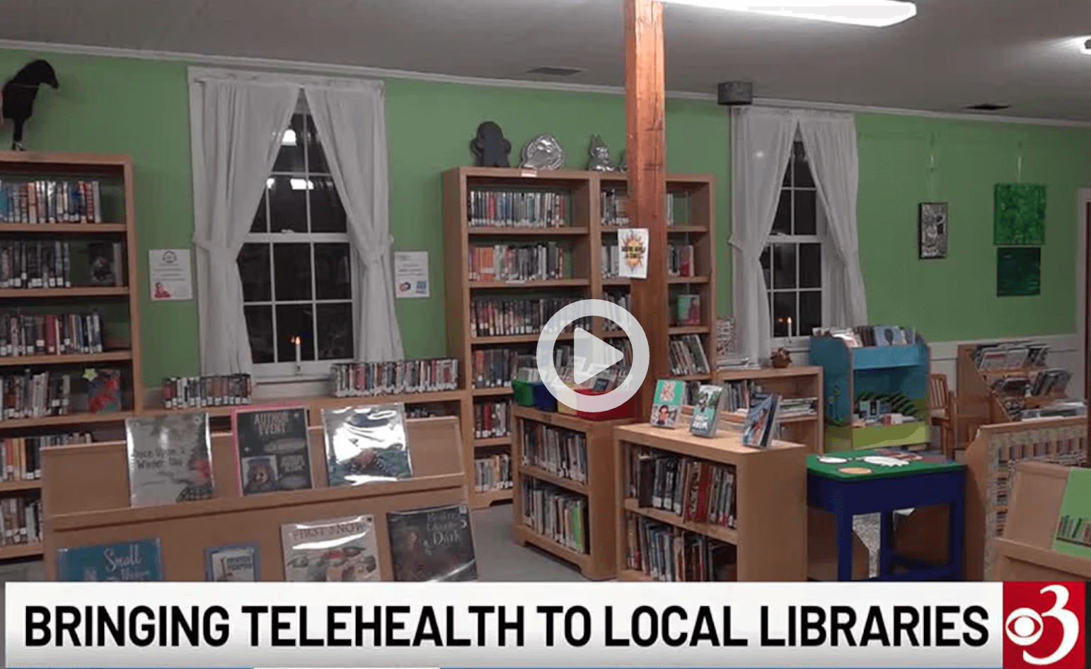 WCAX story on telehealth in libraries
