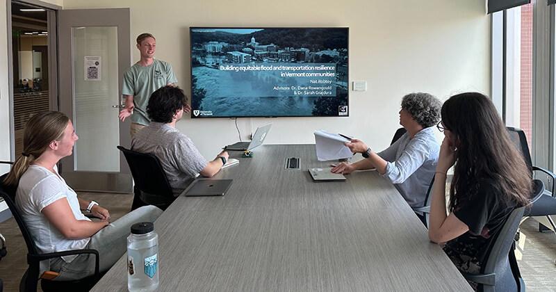 CEE students share their Barrett-funded research