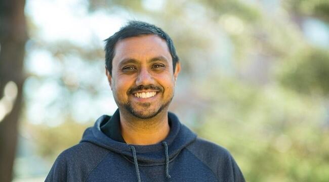Outdoor portrait of Pablo Bose