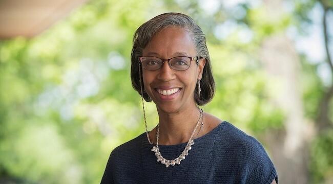 Outdoor portrait of Dr. Dupigny-Giroux