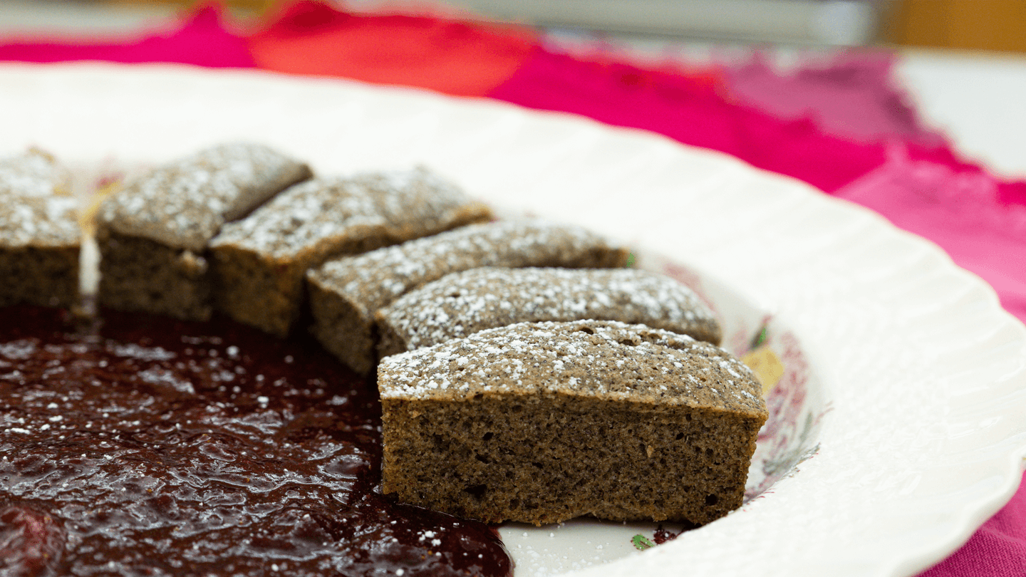 Buckwheat financiers