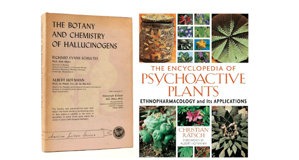 Cover of psychoactive plants books