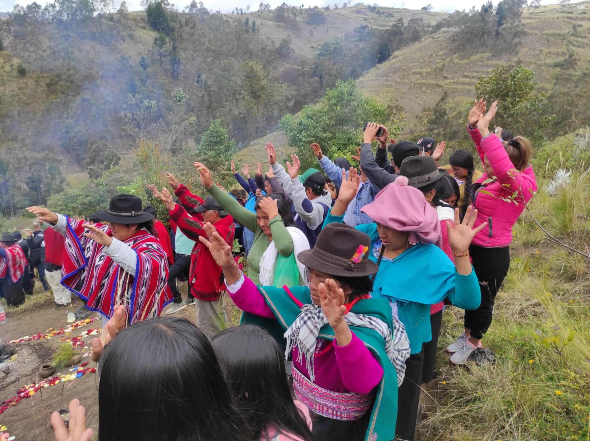 Pachamama Ritual in Chimborazo