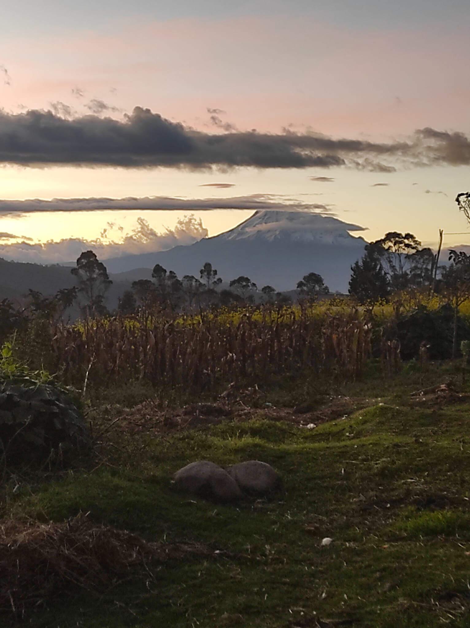 Chimborazo mountain