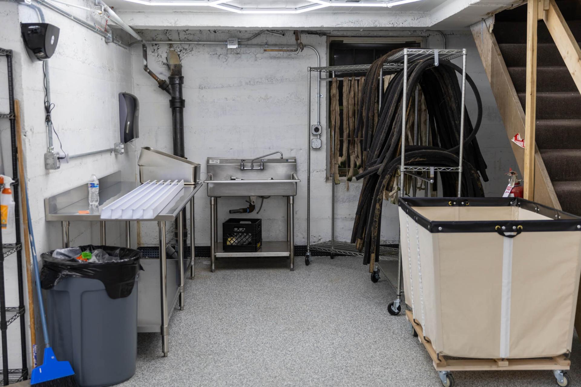 Cleaning station