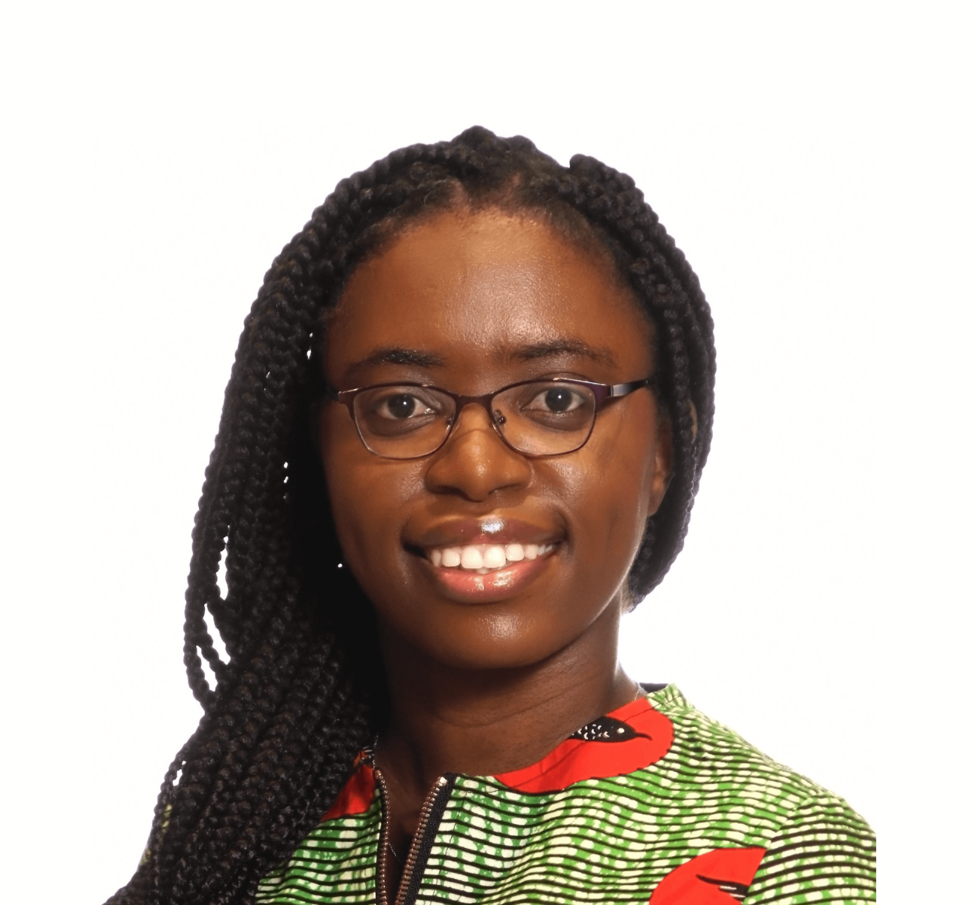Headshot of researcher smiling against a neutral background
