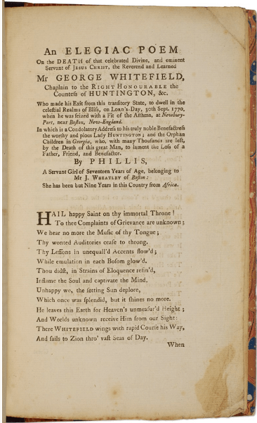 A photo of a poem in an old book.