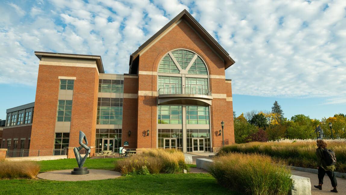 UVM Davis Center building