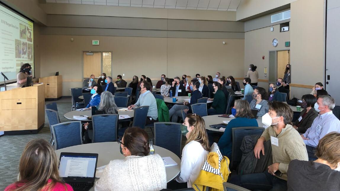 people sitting in a conference