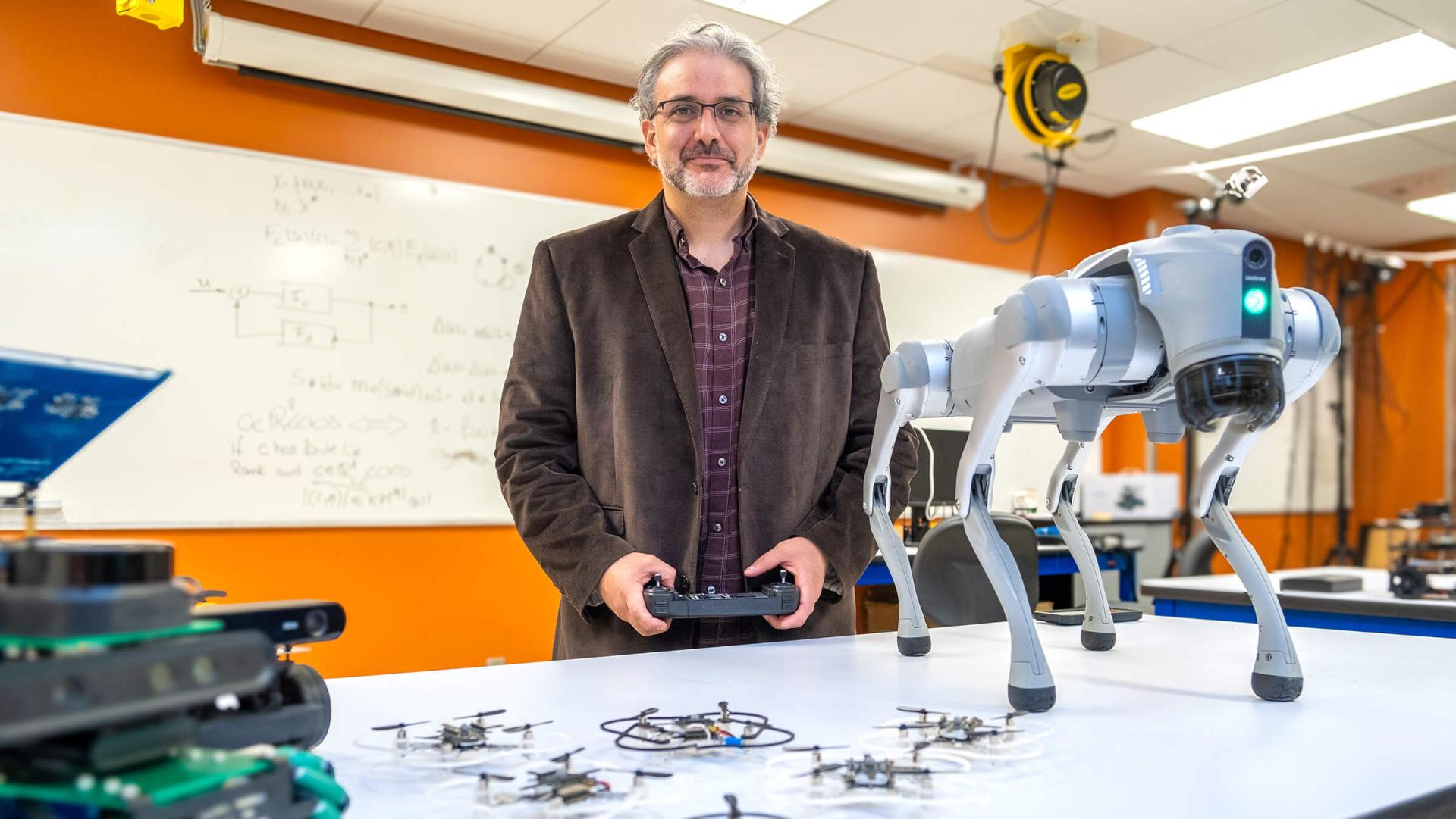 Assistant Professor Luis Duffaut in the AIRLab