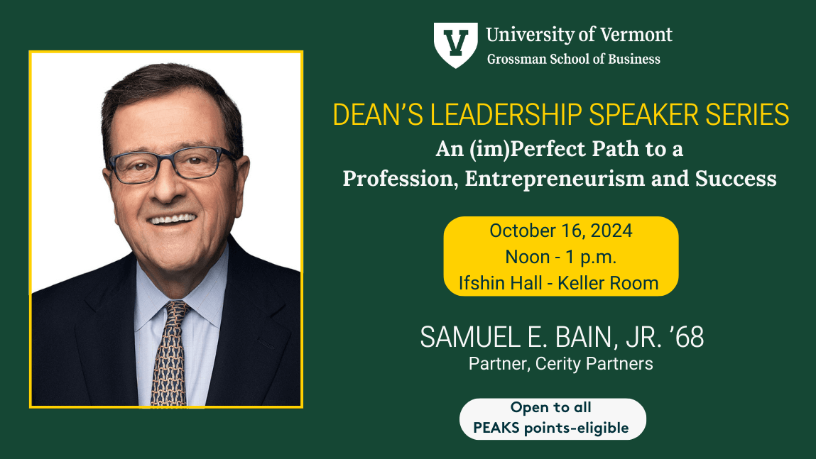 Samuel E. Bain, Jr. Guest Speaker
