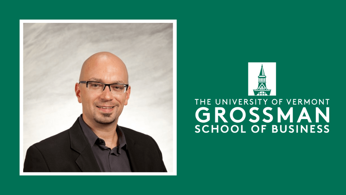 Ante Glavas, associate professor with the Grossman School of Business at The University of Vermont