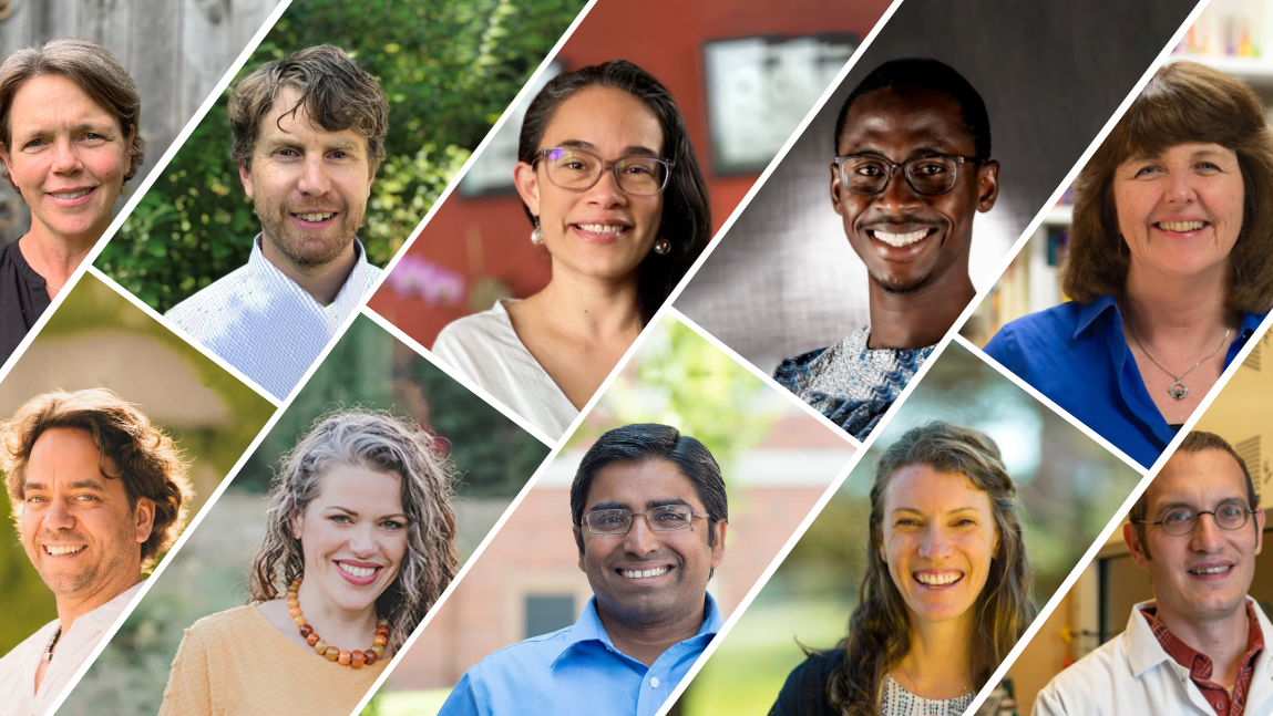 Composite of 2023 Gund Institute Fellows and Affiliates
