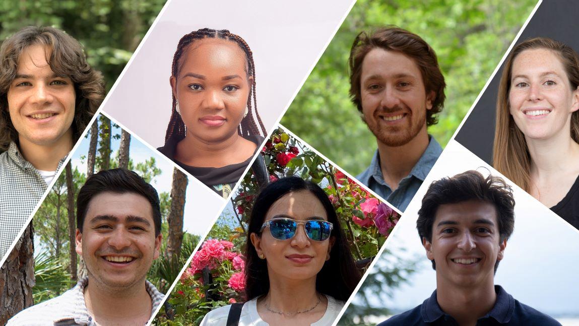 Composite of 2023 Gund Institute Felllowship Recipients